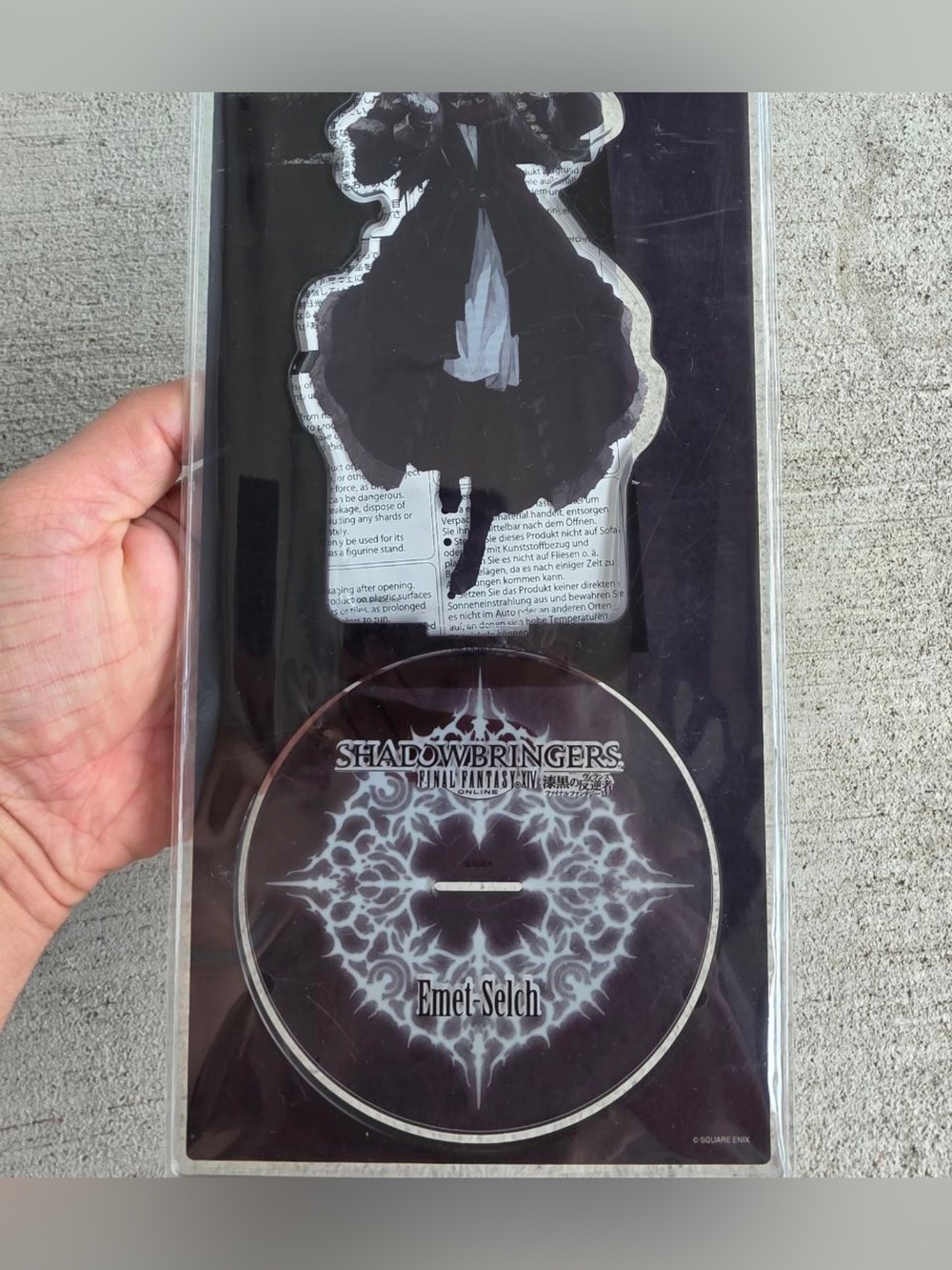 Final Fantasy XIV Online ShadowbringersEmet-Selch Acrylic Figure Square Enix New